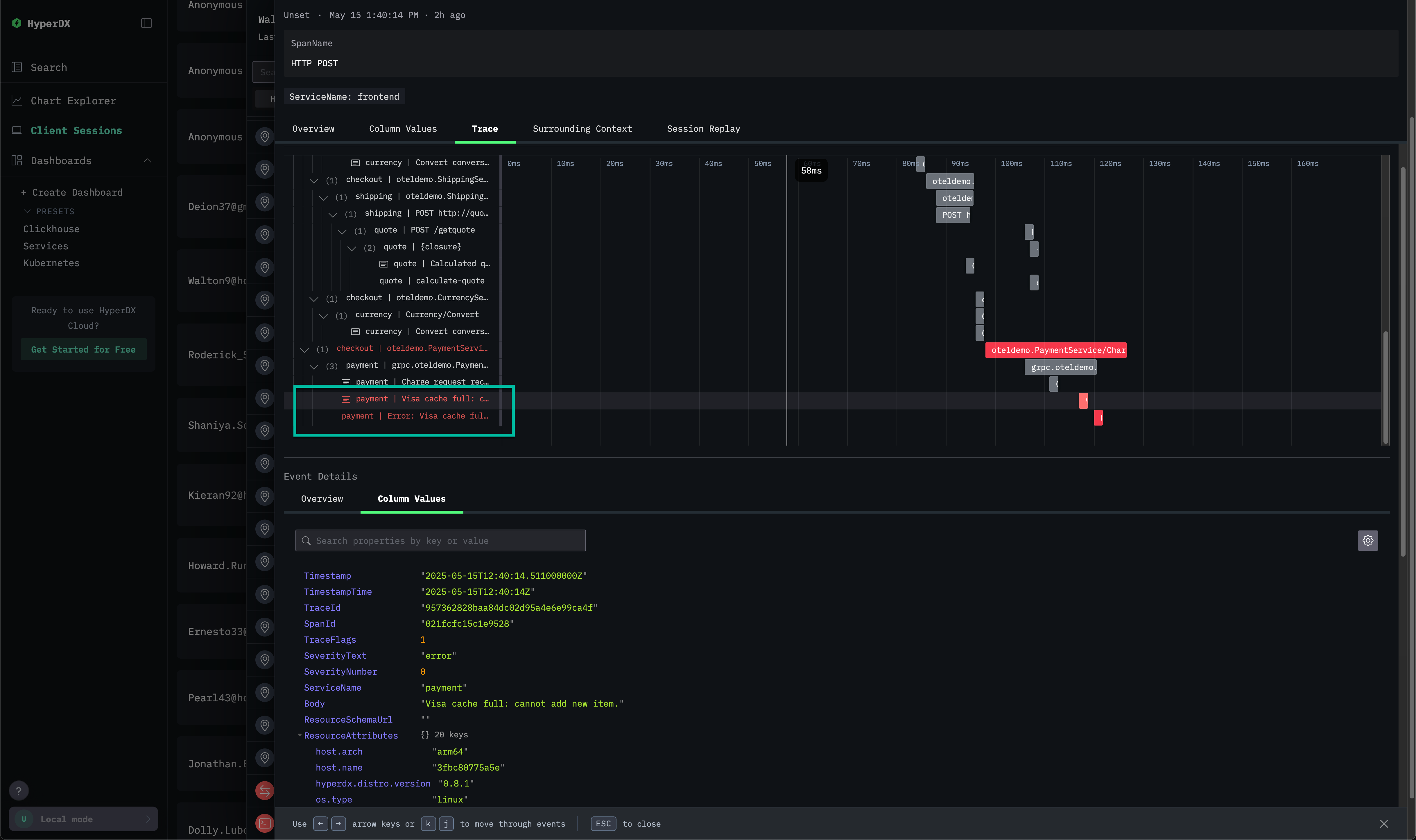 Коррелированный лог